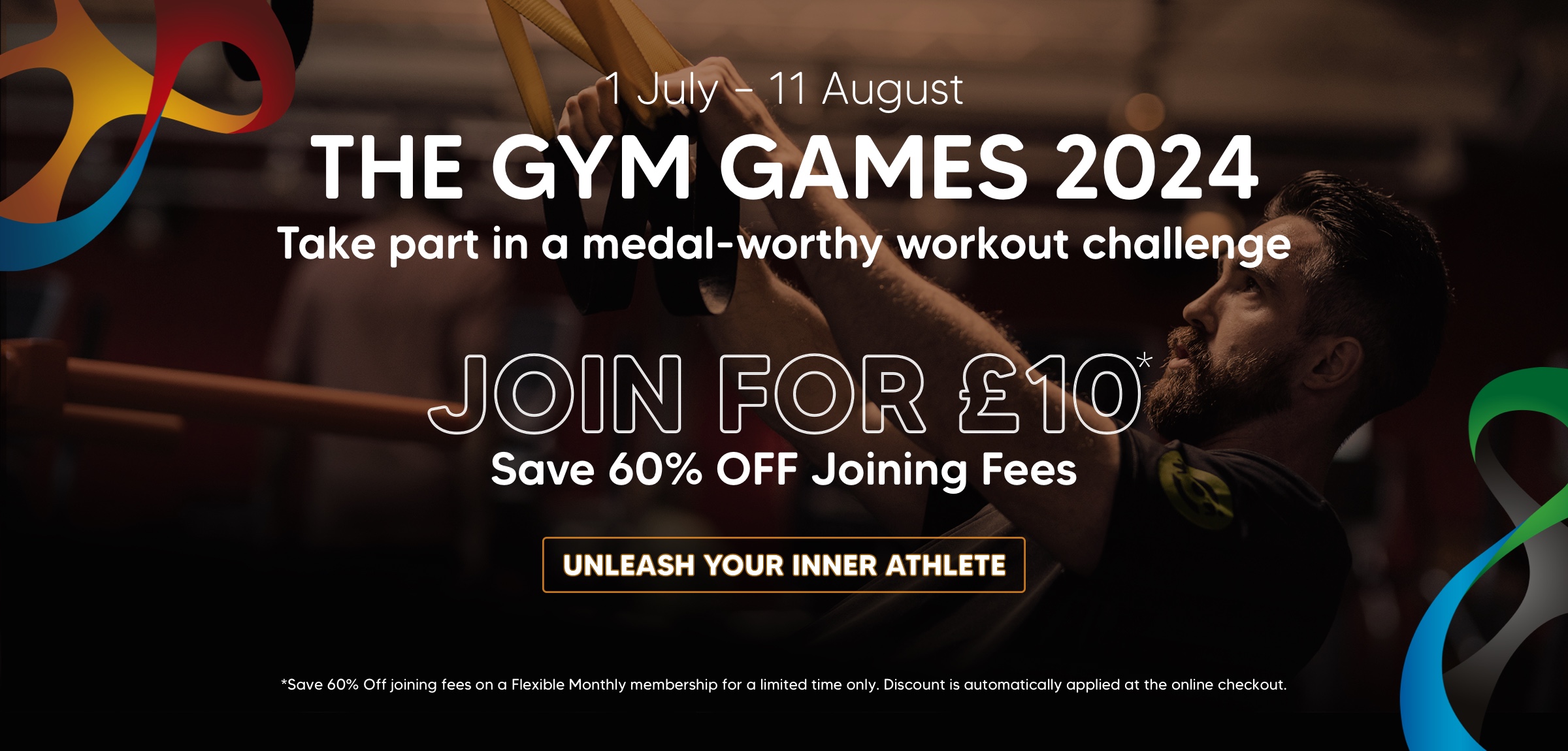 The Gym Games Join for 10 Pounds Offer