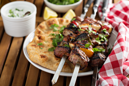 "Slip Another Shrimp on the Barbie"... Or A Simple Lamb Kebab